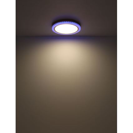 Globo - RGBW Dimmable ceiling light LED/20W/230V 2700-6500K + remote control