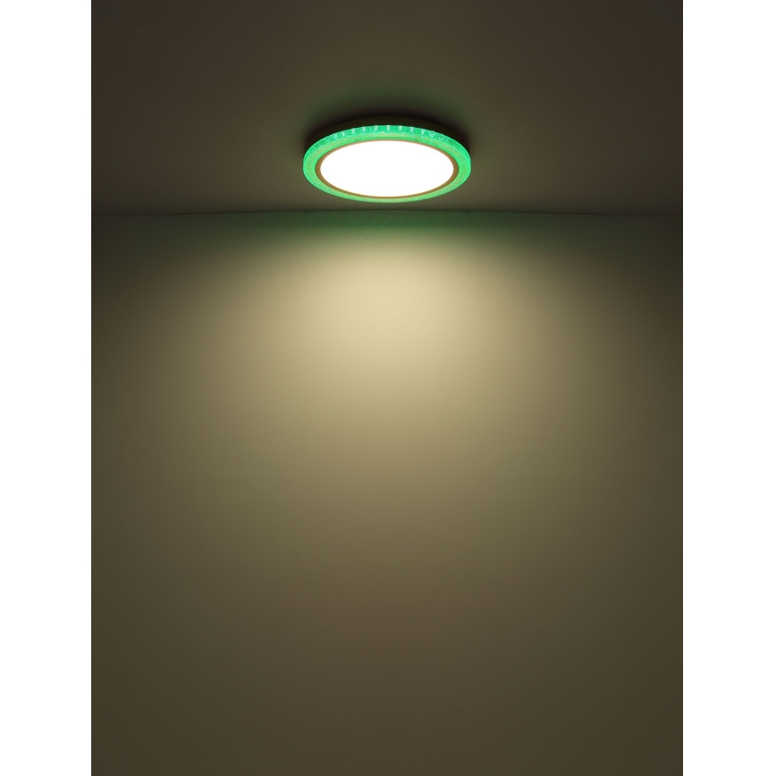 Globo - RGBW Dimmable ceiling light LED/20W/230V 2700-6500K + remote control