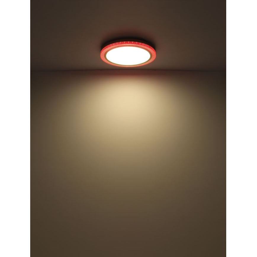 Globo - RGBW Dimmable ceiling light LED/20W/230V 2700-6500K + remote control