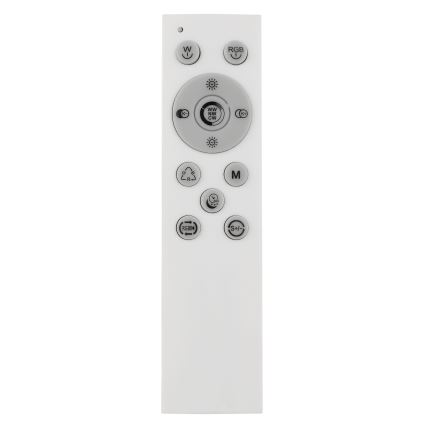 Globo - RGBW Dimmable ceiling light LED/20W/230V 2700-6500K + remote control