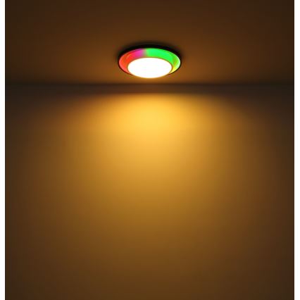 Globo - LED RGBW Dimmable ceiling light LED/21W/230V 2700-6500K+ remote control