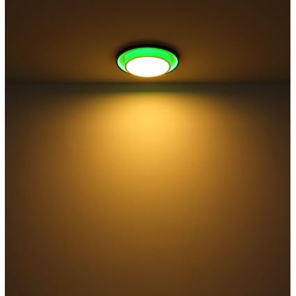 Globo - LED RGBW Dimmable ceiling light LED/21W/230V 2700-6500K+ remote control