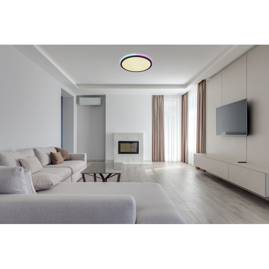 Globo - LED RGBW Dimmable ceiling light LED/40W/230V 2700-6500K + remote control