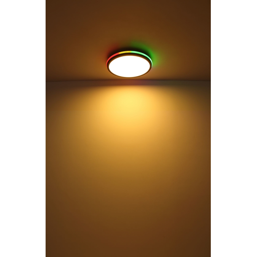 Globo - LED RGBW Dimmable ceiling light LED/40W/230V 2700-6500K + remote control