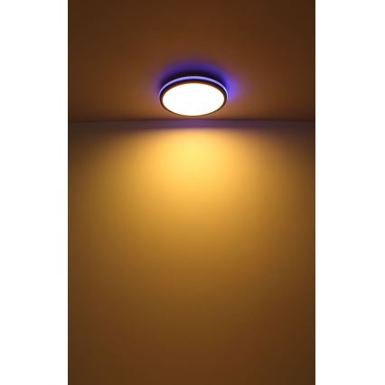 Globo - LED RGBW Dimmable ceiling light LED/40W/230V 2700-6500K + remote control
