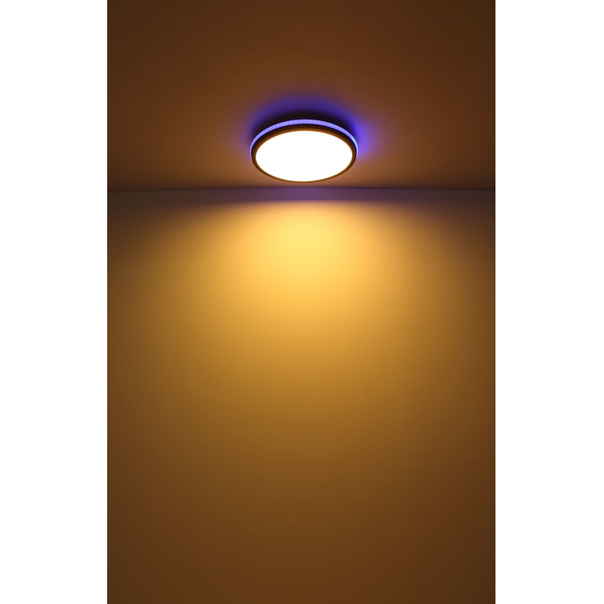 Globo - LED RGBW Dimmable ceiling light LED/40W/230V 2700-6500K + remote control