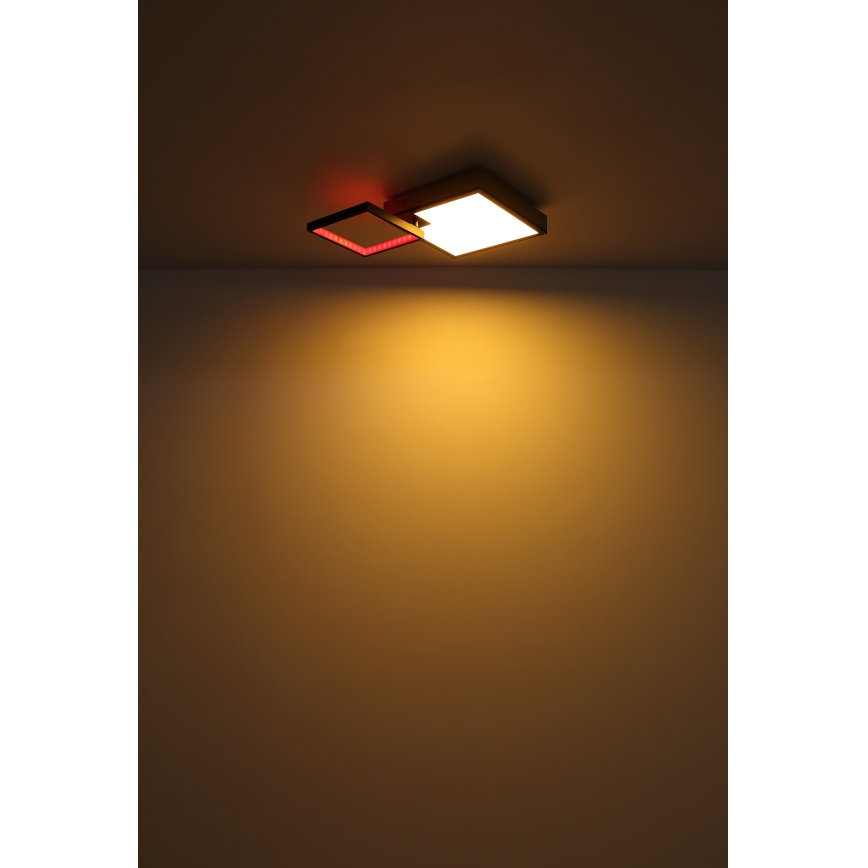 Globo - LED RGBW Dimmable light LED/21W/230V + LED/3W 2700-6500K + remote control