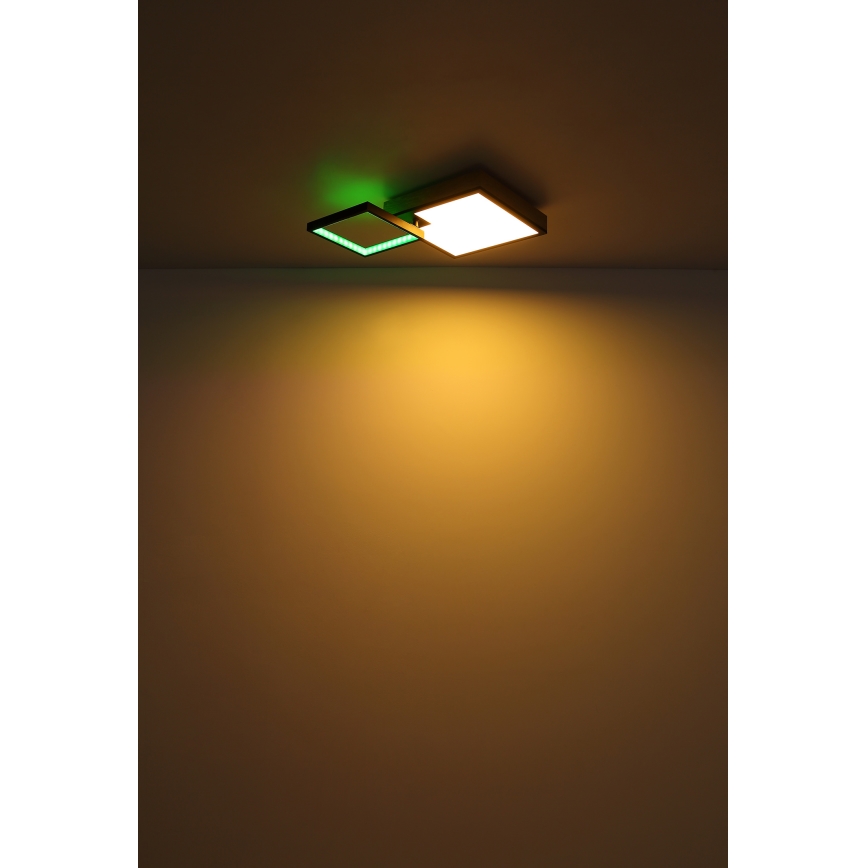 Globo - LED RGBW Dimmable light LED/21W/230V + LED/3W 2700-6500K + remote control