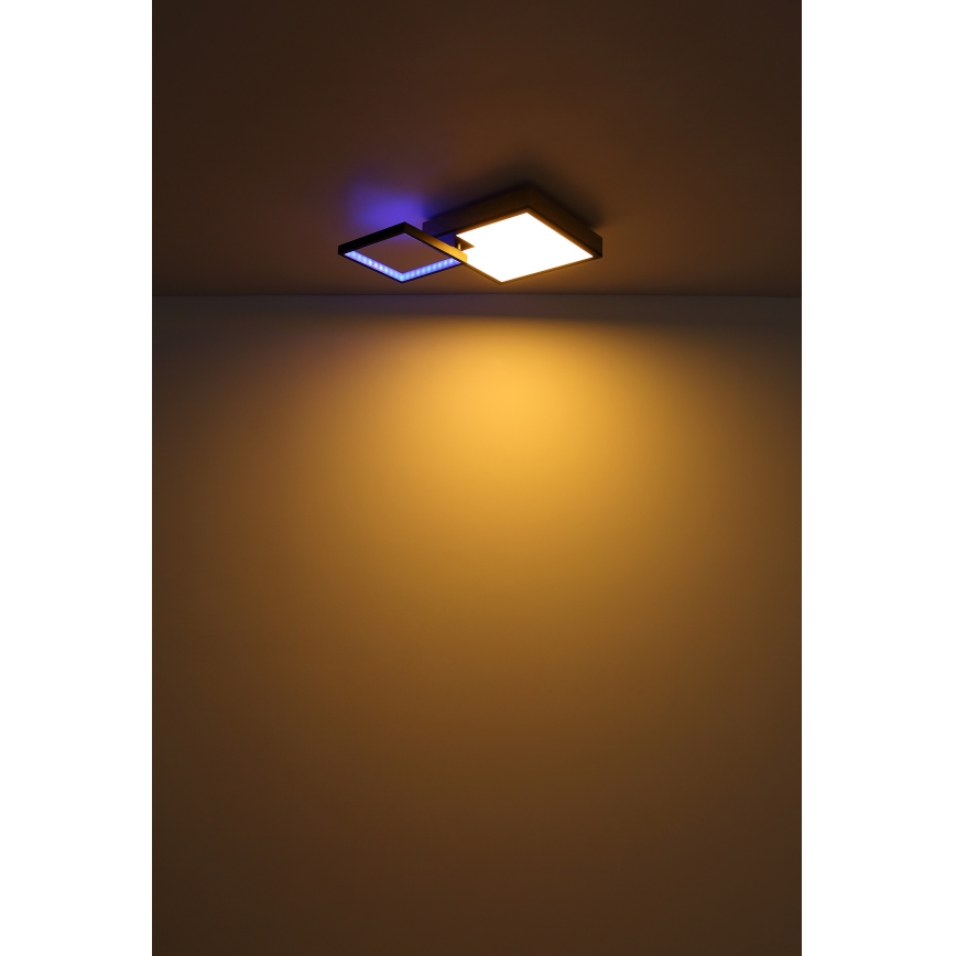 Globo - LED RGBW Dimmable light LED/21W/230V + LED/3W 2700-6500K + remote control