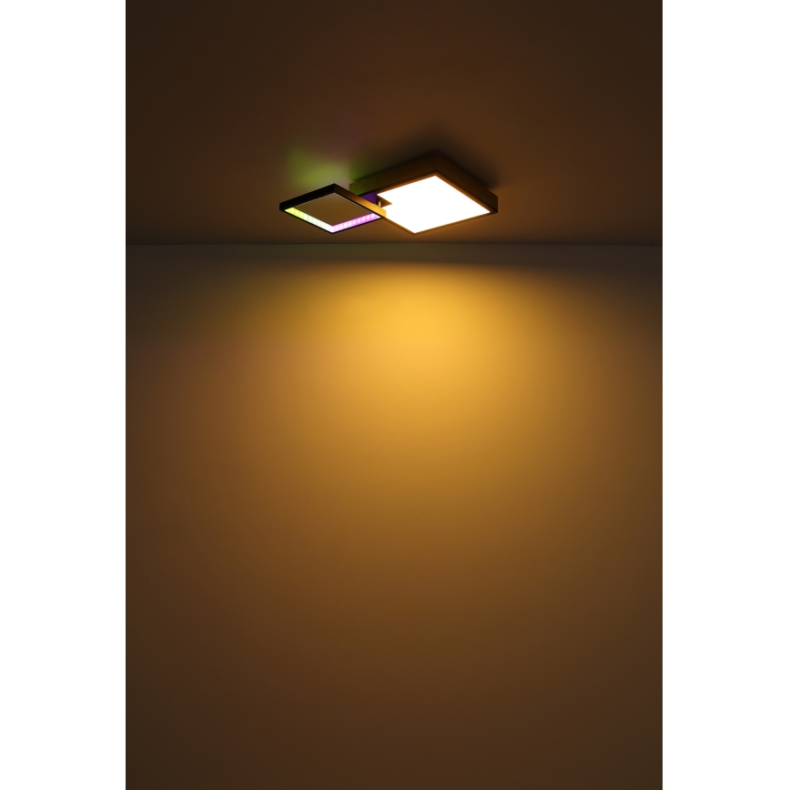 Globo - LED RGBW Dimmable light LED/21W/230V + LED/3W 2700-6500K + remote control