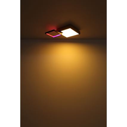 Globo - LED RGBW Dimmable light LED/21W/230V + LED/3W 2700-6500K + remote control