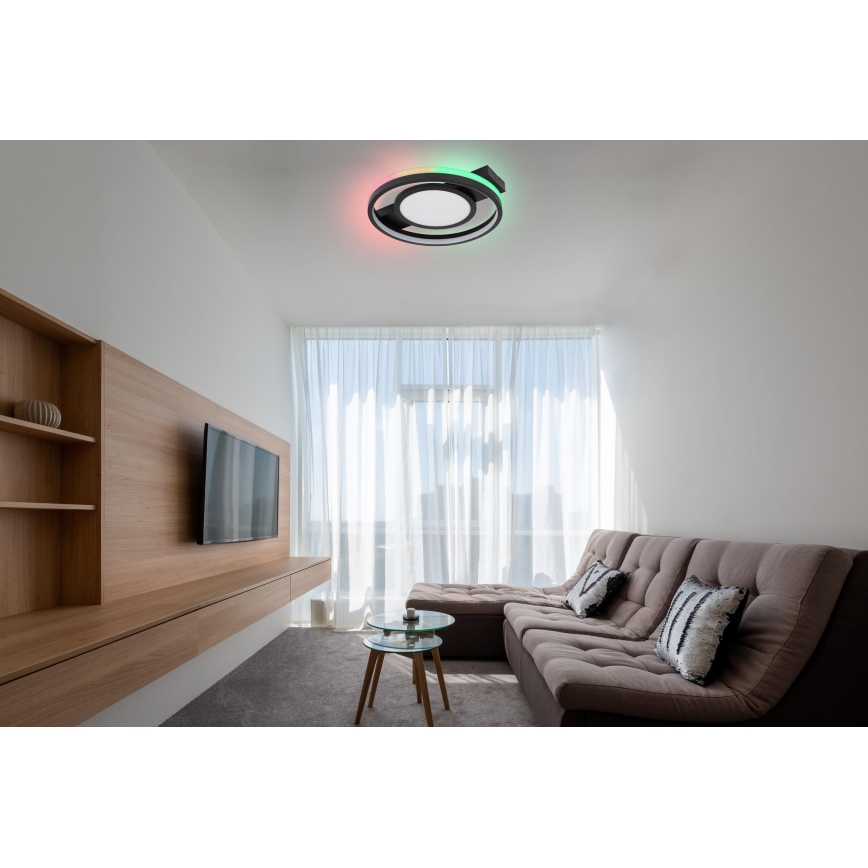 Globo - LED RGBW Dimmable ceiling light LED/40W/230V 3000-6500K + remote control