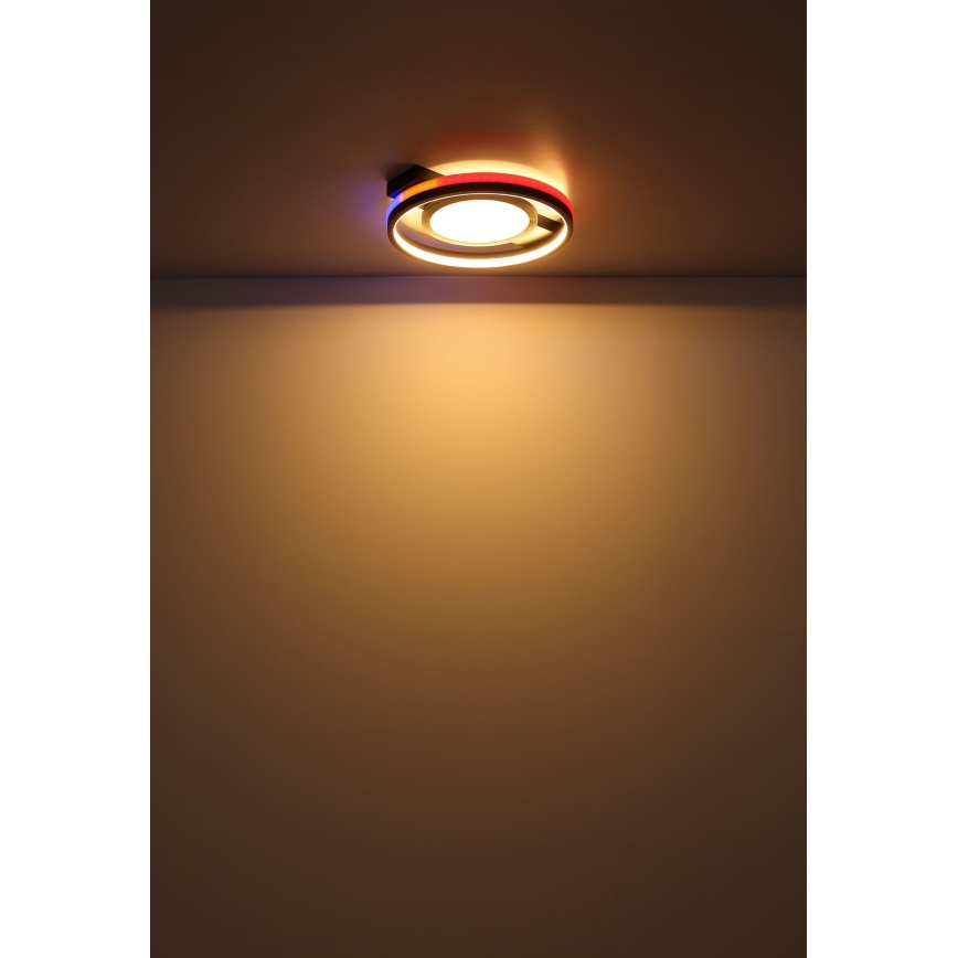 Globo - LED RGBW Dimmable ceiling light LED/40W/230V 3000-6500K + remote control