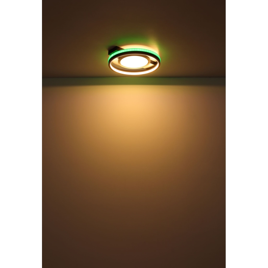 Globo - LED RGBW Dimmable ceiling light LED/40W/230V 3000-6500K + remote control