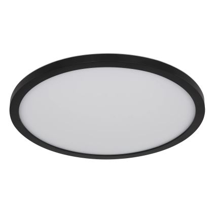 Globo - LED RGB Dimmable bathroom ceiling light LED/18W/230V 3000-6000K + remote control IP44 black