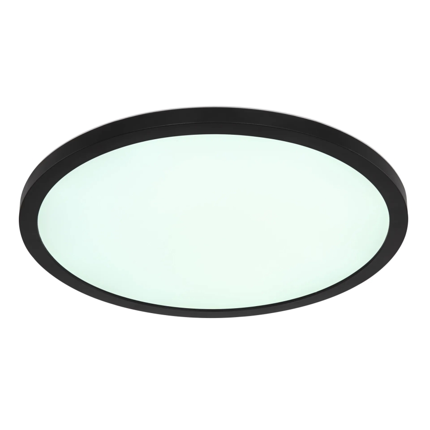 Globo - LED RGB Dimmable bathroom ceiling light LED/18W/230V 3000-6000K + remote control IP44 black
