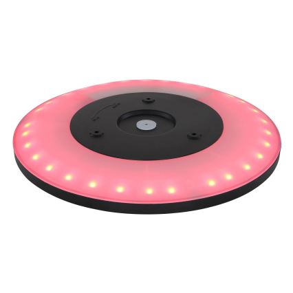 Globo - LED RGB Dimmable bathroom ceiling light LED/18W/230V 3000-6000K + remote control IP44 black