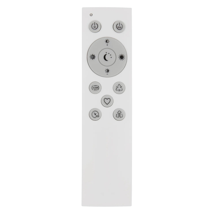 Globo - LED RGB Dimmable bathroom ceiling light LED/18W/230V 3000-6000K + remote control IP44 black