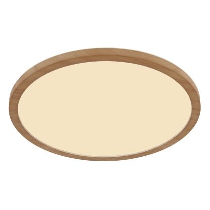 Globo - LED Dimmable bathroom ceiling light LED/18W/230V d. 29,4 cm IP44 brown