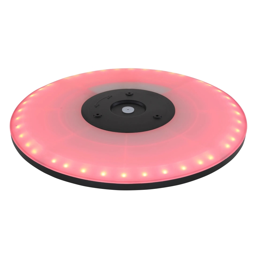 Globo - LED RGB Dimmable bathroom ceiling light LED/21W/230V 3000-6000K + remote control IP44 black