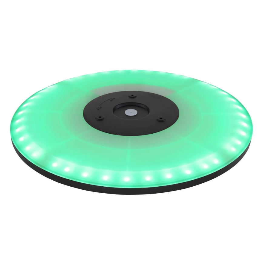 Globo - LED RGB Dimmable bathroom ceiling light LED/21W/230V 3000-6000K + remote control IP44 black