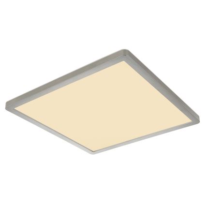 Globo - LED Dimmable bathroom ceiling light LED/18W/230V 29,4x29,4 cm IP44 matte chrome