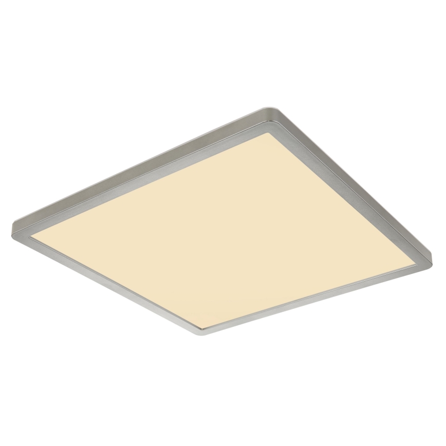 Globo - LED Dimmable bathroom ceiling light LED/18W/230V 29,4x29,4 cm IP44 matte chrome