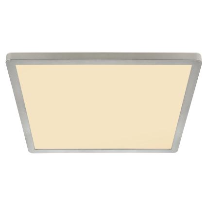 Globo - LED Dimmable bathroom ceiling light LED/18W/230V 29,4x29,4 cm IP44 matte chrome