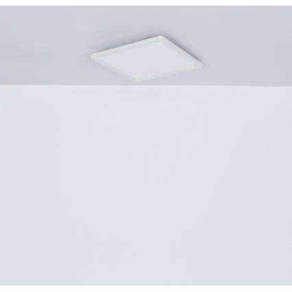Globo - LED Dimmable bathroom ceiling light LED/18W/230V 29,4x29,4 cm IP44 white