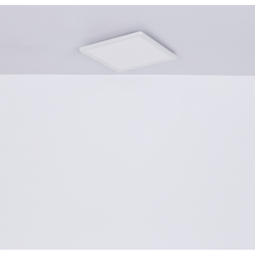 Globo - LED Dimmable bathroom ceiling light LED/18W/230V 29,4x29,4 cm IP44 white