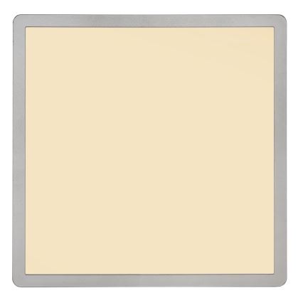 Globo - LED Dimmable bathroom ceiling light LED/24W/230V 42x42 cm IP44 matte chrome