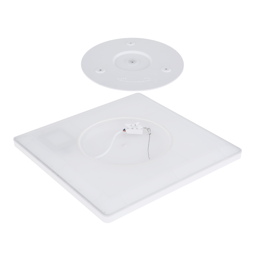 Globo - LED Dimmable bathroom ceiling light LED/24W/230V 42x42 cm IP44 white