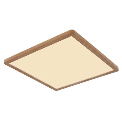 Globo - LED Dimmable bathroom ceiling light LED/24W/230V 42x42 cm IP44 brown