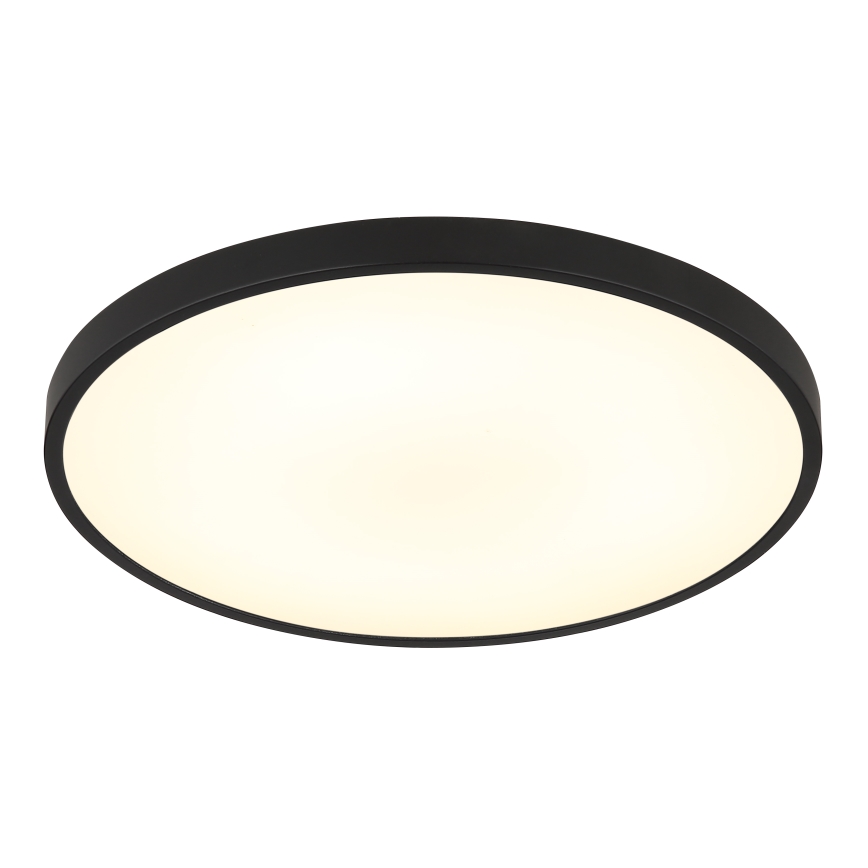 Globo - LED Ceiling light LED/15W/230V 4000K d. 23 cm black