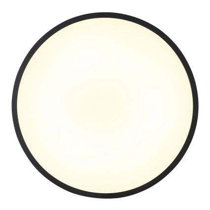 Globo - LED Ceiling Light LED/20W/230V 4000K dia. 30 cm black