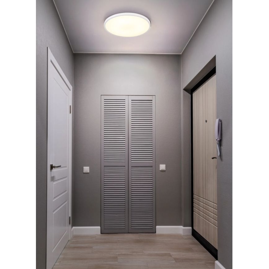 Globo - LED Ceiling Light LED/20W/230V 4000K Ø 30 cm White