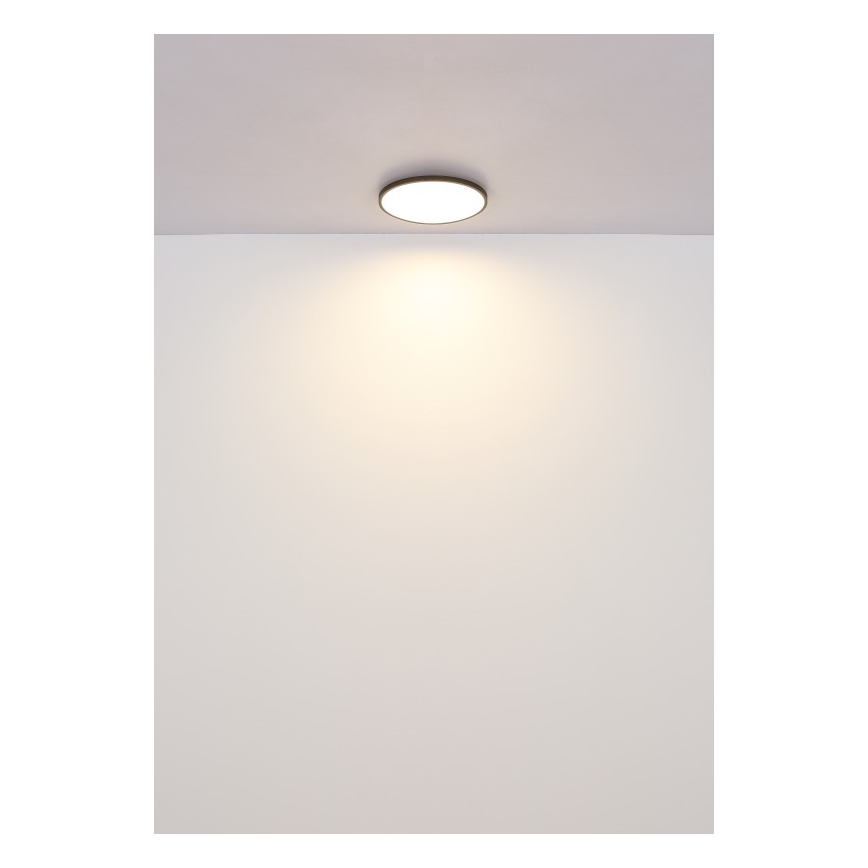 Globo - LED Ceiling light LED/32W/230V 4000K d. 40 cm black
