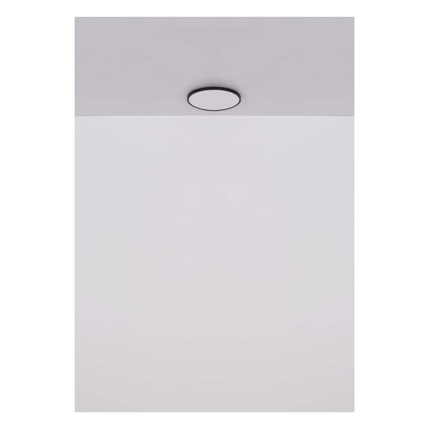 Globo - LED Ceiling light LED/32W/230V 4000K d. 40 cm black