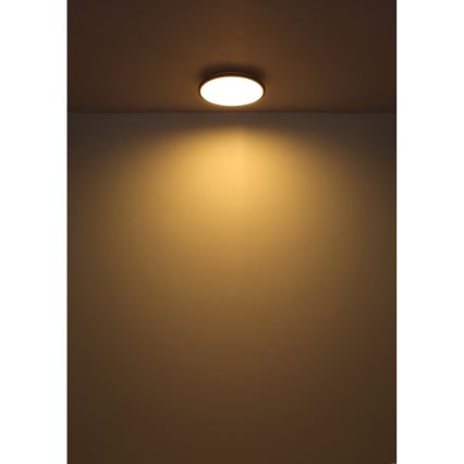 Globo - LED Ceiling light LED/18W/230V 3000K d. 35 cm black