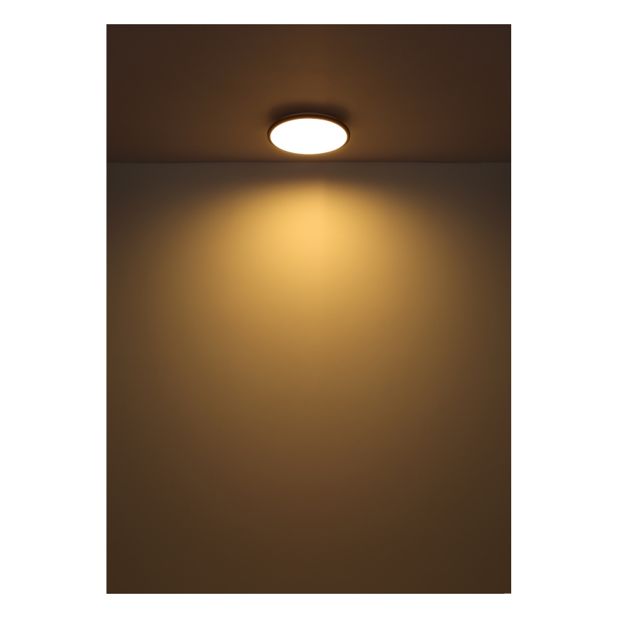 Globo - LED Ceiling light LED/18W/230V 3000K d. 35 cm black