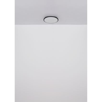 Globo - LED Ceiling light LED/18W/230V 3000K d. 35 cm black