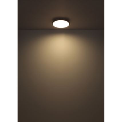 Globo - LED Ceiling light LED/18W/230V 4000K d. 35 cm black