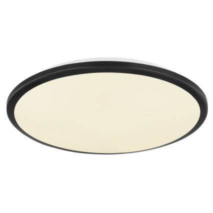Globo - LED Ceiling light LED/18W/230V 4000K d. 35 cm black