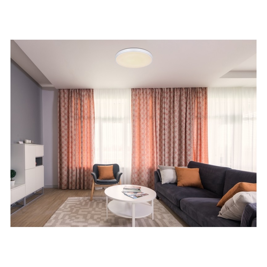 Globo - LED Dimmable ceiling light LED/24W/230V + remote control