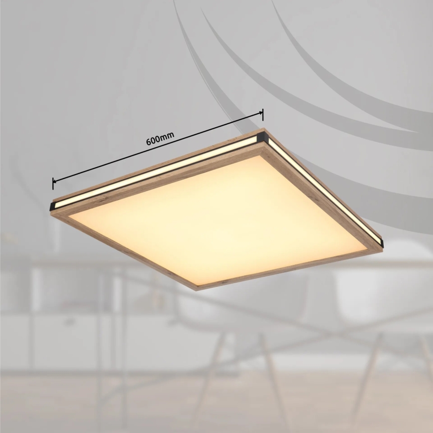 Globo - LED Dimmable ceiling light LED/36W/230V 3000K 60x60 cm