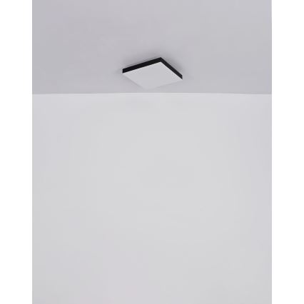 Globo - LED Ceiling light LED/18W/230V 30x30 cm black