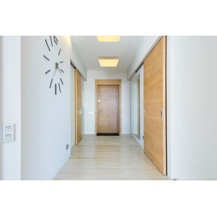 Globo - LED Ceiling light LED/18W/230V 30x30 cm gold