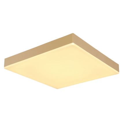 Globo - LED Ceiling light LED/18W/230V 30x30 cm gold