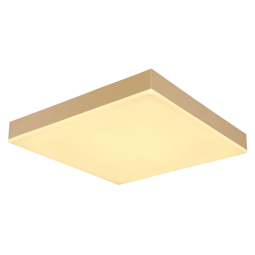 Globo - LED Ceiling light LED/18W/230V 30x30 cm gold