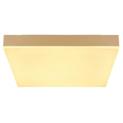 Globo - LED Ceiling light LED/18W/230V 30x30 cm gold
